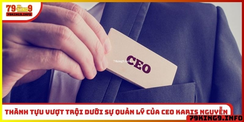 Thành tựu vượt trội dưới sự quản lý của CEO Karis Nguyễn